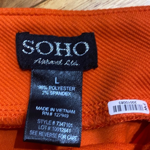 SOHO Apparel Straight Leg Pants - Picture 2 of 4
